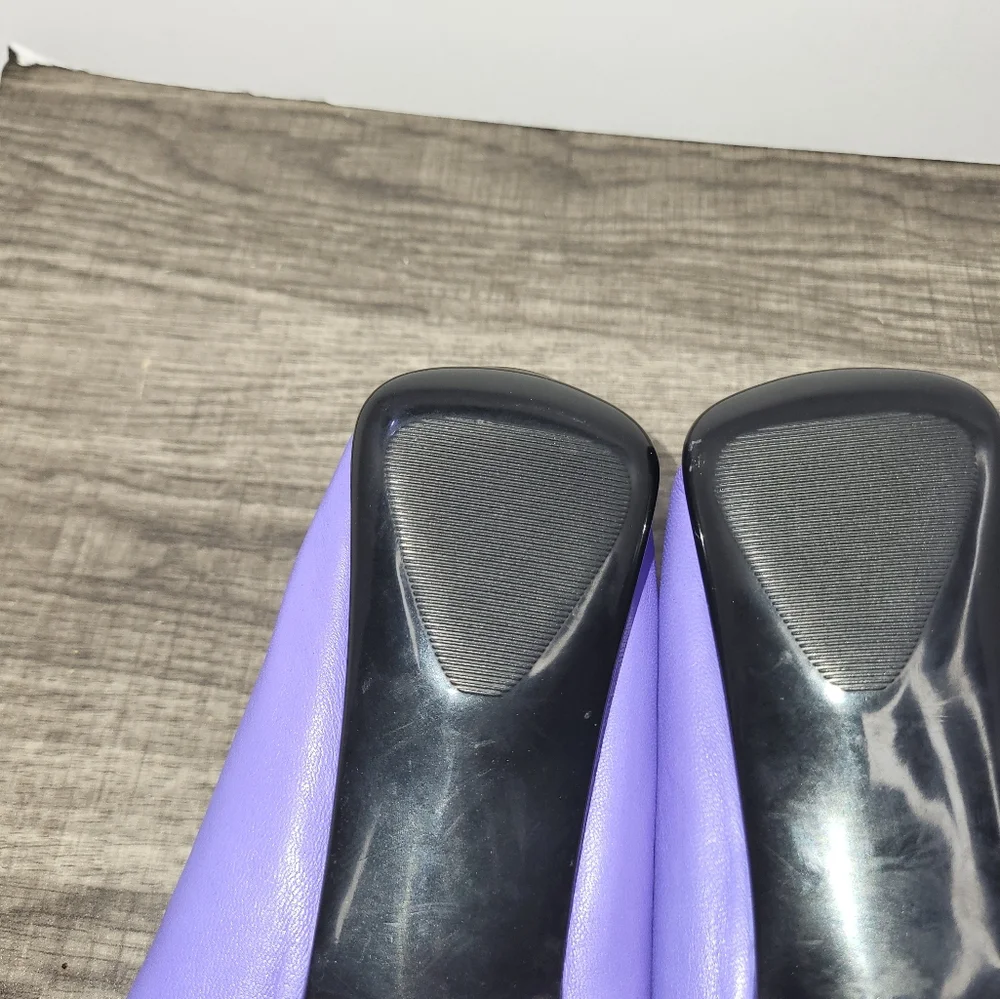 Robert Zur Petra In Purple A-Glove Leather Driving Shoes Size 6_9